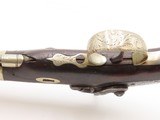 British PARKER Antique SIDE-HAMMER .45 PERCUSSION Self Defense BELT Pistol
SILVER BANDED English Pistol Made Circa the 1840s - 12 of 17