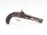 British PARKER Antique SIDE-HAMMER .45 PERCUSSION Self Defense BELT Pistol
SILVER BANDED English Pistol Made Circa the 1840s - 2 of 17