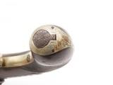 British PARKER Antique SIDE-HAMMER .45 PERCUSSION Self Defense BELT Pistol
SILVER BANDED English Pistol Made Circa the 1840s - 11 of 17