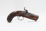 GOLD BANDED & SILVER MOUNTED Antique T.H. POTTS Percussion POCKET Pistol
Pre-CIVIL WAR ERA Self Defense DERRINGER Pistol - 2 of 15