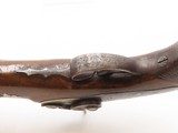 ENGRAVED/SILVER Mounted Antique COPY DERRINGER Historical Percussion Pistol Period Copy of Henry Deringer’s Famous Pistol - 12 of 18