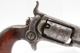 ENGRAVED Antique Pre-CIVIL WAR COLT M1855 ROOT Sidehammer POCKET Revolver
PERCUSSION .28 Cal. FIRST YEAR PRODUCTION Revolver - 4 of 14
