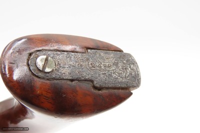 ENGRAVED Antique Pre-CIVIL WAR COLT M1855 ROOT Sidehammer POCKET RevolverPERCUSSION .28 Cal. FIRST YEAR PRODUCTION Revolver - Image 8 of 14