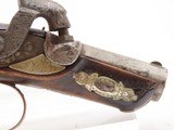 ENGRAVED & SILVER Mounted Antique DERINGER Percussion Pistol KILLED LINCOLN Henry Deringer’s Famous Pocket Pistol GERMAN SILVER - 5 of 18