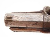 ENGRAVED & SILVER Mounted Antique DERINGER Percussion Pistol KILLED LINCOLN Henry Deringer’s Famous Pocket Pistol GERMAN SILVER - 11 of 18
