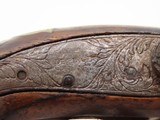 ENGRAVED & SILVER Mounted Antique DERINGER Percussion Pistol KILLED LINCOLN Henry Deringer’s Famous Pocket Pistol GERMAN SILVER - 7 of 18