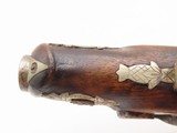 ENGRAVED & SILVER Mounted Antique DERINGER Percussion Pistol KILLED LINCOLN Henry Deringer’s Famous Pocket Pistol GERMAN SILVER - 14 of 18