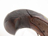 ENGRAVED & SILVER Mounted Antique DERINGER Percussion Pistol KILLED LINCOLN Henry Deringer’s Famous Pocket Pistol GERMAN SILVER - 3 of 18