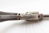 NICE Antique COLT M1877 “Etched Panel” SHERIFF’S MODEL “THUNDERER” Revolver NICKEL FINISH Double Action Colt Made in 1886 - 7 of 20