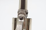 NICE Antique COLT M1877 “Etched Panel” SHERIFF’S MODEL “THUNDERER” Revolver NICKEL FINISH Double Action Colt Made in 1886 - 9 of 20