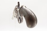 NICE Antique COLT M1877 “Etched Panel” SHERIFF’S MODEL “THUNDERER” Revolver NICKEL FINISH Double Action Colt Made in 1886 - 20 of 20