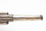 NICE Antique COLT M1877 “Etched Panel” SHERIFF’S MODEL “THUNDERER” Revolver NICKEL FINISH Double Action Colt Made in 1886 - 10 of 20