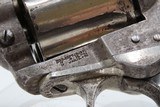 NICE Antique COLT M1877 “Etched Panel” SHERIFF’S MODEL “THUNDERER” Revolver NICKEL FINISH Double Action Colt Made in 1886 - 17 of 20
