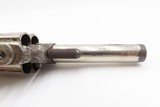 NICE Antique COLT M1877 “Etched Panel” SHERIFF’S MODEL “THUNDERER” Revolver NICKEL FINISH Double Action Colt Made in 1886 - 6 of 20