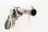 NICE Antique COLT M1877 “Etched Panel” SHERIFF’S MODEL “THUNDERER” Revolver NICKEL FINISH Double Action Colt Made in 1886 - 19 of 20