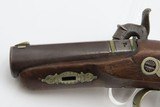 ENGRAVED & SILVER Mounted Antique DERINGER Percussion Pistol KILLED LINCOLN Henry Deringer’s Famous Pocket Pistol GERMAN SILVER - 12 of 15