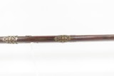 GOLD INLAID Antique ORNATE Spanish .65 OTTOMAN/ASIAN Style MIQUELET Rifle
“BC” Marked MILITIA LONGARM From the 19th Century - 9 of 25