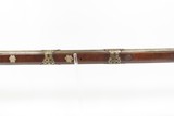GOLD INLAID Antique ORNATE Spanish .65 OTTOMAN/ASIAN Style MIQUELET Rifle
“BC” Marked MILITIA LONGARM From the 19th Century - 4 of 25
