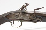 Antique Ornate OTTOMAN Style “DRAGON” Flintlock BLUNDERBUSS DAG/KNEE Pistol Historic EARLY 1800s Naval Ship Boarding Gun - 4 of 17