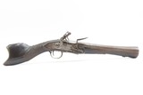 Antique Ornate OTTOMAN Style “DRAGON” Flintlock BLUNDERBUSS DAG/KNEE Pistol Historic EARLY 1800s Naval Ship Boarding Gun - 2 of 17