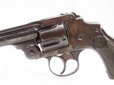 NEW DEPARTURE Antique SMITH & WESSON .38 Safety Hammerless “LEMON SQUEEZER” 5-Shot S&W Top Break SELF DEFENSE DA Revolver - 4 of 18