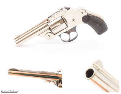 NEW DEPARTURE Antique SMITH & WESSON .38 Safety Hammerless “LEMON SQUEEZER” 5-Shot S&W Top Break SELF DEFENSE DA Revolver