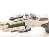 NEW DEPARTURE Antique SMITH & WESSON .38 Safety Hammerless “LEMON SQUEEZER” 5-Shot S&W Top Break SELF DEFENSE DA Revolver - 7 of 17