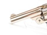 NEW DEPARTURE Antique SMITH & WESSON .38 Safety Hammerless “LEMON SQUEEZER” 5-Shot S&W Top Break SELF DEFENSE DA Revolver - 5 of 17
