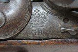Antique HENRY NOCK Pattern 1759 ELLIOT Light Dragoon FLINTLOCK Pistol RARE
BRITISH MILITARY SIDEARM - 4 of 19