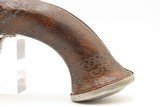ENGRAVED/INLAID Antique LIEGE Proofed BELGIAN .69 Flintlock DRAGOON Pistol
MILITARY Pistol Made Circa the 1820/30s in Liege - 15 of 17