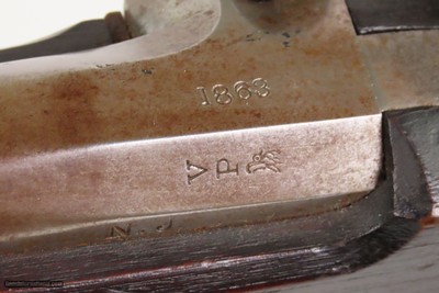 NEW JERSEY 1863 Dated CIVIL WAR Antique U.S. SAVAGE Model 1861 Rifle-Musket PERCUSSION Mid-Civil War U.S. Contract Musket - Image 6 of 25