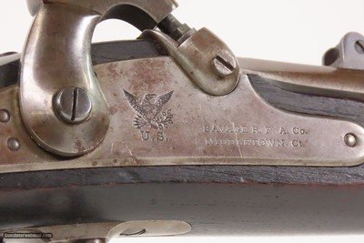 NEW JERSEY 1863 Dated CIVIL WAR Antique U.S. SAVAGE Model 1861 Rifle-Musket PERCUSSION Mid-Civil War U.S. Contract Musket - Image 4 of 25