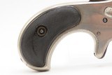 SCARCE Antique REMINGTON SMOOT New Model No. 2 .32 RF Revolver NICKEL PLATE One of Only 3,000 SELF DEFENSE POCKET Revolvers - 5 of 16