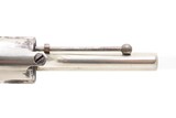 SCARCE Antique REMINGTON SMOOT New Model No. 2 .32 RF Revolver NICKEL PLATE One of Only 3,000 SELF DEFENSE POCKET Revolvers - 6 of 16
