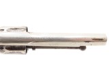 SCARCE Antique REMINGTON SMOOT New Model No. 2 .32 RF Revolver NICKEL PLATE One of Only 3,000 SELF DEFENSE POCKET Revolvers - 8 of 16