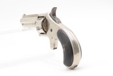 SCARCE Antique REMINGTON SMOOT New Model No. 2 .32 RF Revolver NICKEL PLATE One of Only 3,000 SELF DEFENSE POCKET Revolvers - 16 of 16