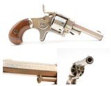 CIVIL WAR Era Scarce Antique ETHAN ALLEN & Co. .22 RF SIDEHAMMER Revolver
Fantastic 1 of 1,500 Spur Triggers Manufactured - 1 of 15