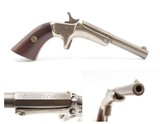 Antique J. STEVENS & CO. “Old Model” TIP UP .22 Single Shot POCKET Pistol
Late CIVIL WAR Era SELF DEFENSE Pistol