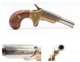 SCARCE Antique ETHAN ALLEN & Co. .22 RF Single Shot VEST POCKET Derringer
Est. Less than 4,000 Made Between 1869 and 1871 - 1 of 14
