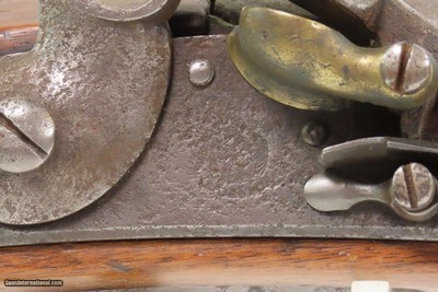 SCARCE 1 of 600 Antique R. & J. D. JOHNSON U.S. M1816 FLINTLOCK Musket 1831 Dated LOCK & TANG CIVIL WAR Musket - Image 10 of 25