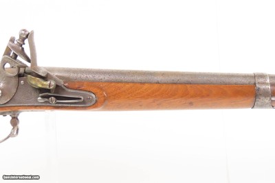 SCARCE 1 of 600 Antique R. & J. D. JOHNSON U.S. M1816 FLINTLOCK Musket 1831 Dated LOCK & TANG CIVIL WAR Musket - Image 6 of 25