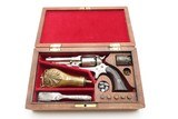 CASED Antique REMINGTON New Model .32 RF FACTORY Conversion POCKET Revolver Mid-19th Century Spur Trigger with ACCESSORIES - 2 of 17
