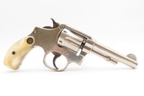 SMITH & WESSON .38 Military & Police Model of 1905 .38 SPECIAL Revolver C&R VERY NICE with NICKEL FINISH and PEARL GRIPS - 9 of 19