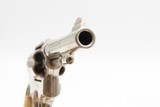SMITH & WESSON .38 Military & Police Model of 1905 .38 SPECIAL Revolver C&R VERY NICE with NICKEL FINISH and PEARL GRIPS - 18 of 19