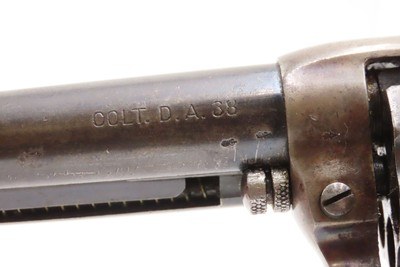 1905 COLT M1877 “Lightning” .38 DA Revolver C&R DOC HOLLIDAY/BILLY the KIDBRITISH PROOFED Double Action Revolver Made in 1905 - Image 6 of 19