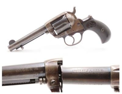 1905 COLT M1877 “Lightning” .38 DA Revolver C&R DOC HOLLIDAY/BILLY the KID
BRITISH PROOFED Double Action Revolver Made in 1905