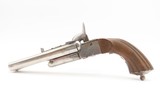 Antique DOUBLE BARREL Side by Side Folding Triggers PINFIRE 9mm Pistol
SELF DEFENSE Pistol from the Mid-19th Century - 12 of 25