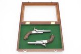 Antique DOUBLE BARREL Side by Side Folding Triggers PINFIRE 9mm Pistol
SELF DEFENSE Pistol from the Mid-19th Century - 2 of 25