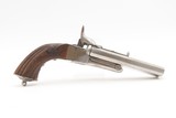 Antique DOUBLE BARREL Side by Side Folding Triggers PINFIRE 9mm Pistol
SELF DEFENSE Pistol from the Mid-19th Century - 17 of 25