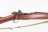 WORLD WAR II U.S. Remington M1903A3 Bolt Action C&R Rifle .30-06 WEB SLING
Made in 1942 w/ “R.A. / FLAMING BOMB / 12-42” Barrel - 5 of 25